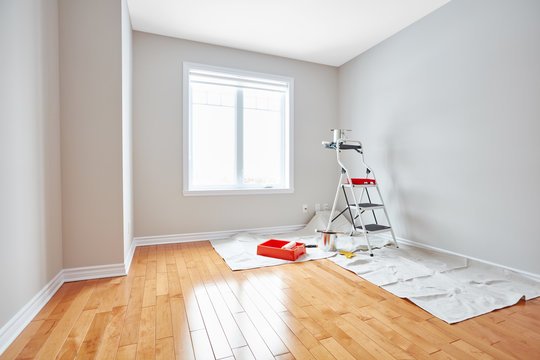 Interior painting preparation